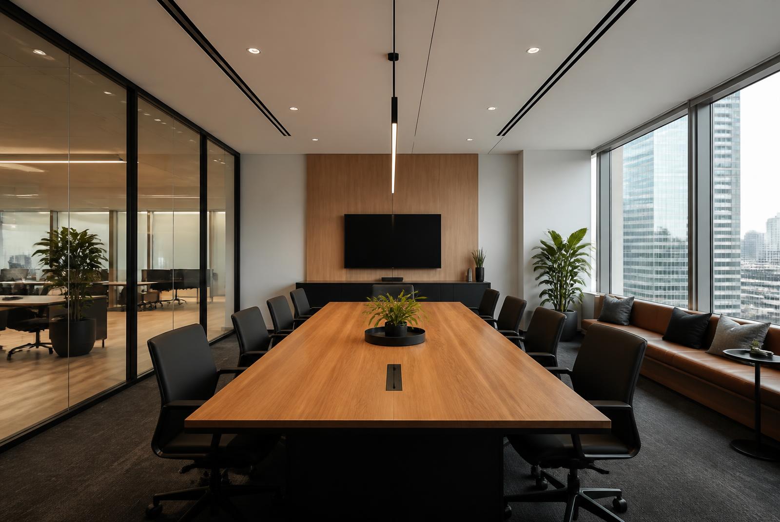 Meeting room at the Dhaka commercial office